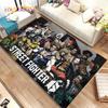 Street Fighter Retro-Game-Gamer-Bereichsteppich, Teppich für Wohnzimmer, Schlafzimmer, Sofa, Fußmatte, Dekoration, rutschfeste Bodenmatte für Kinderspiele