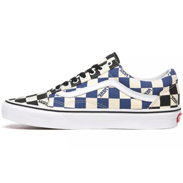 Vans Old Skool Big Check Black Navy Men s VN0A4U3BWRT EU 35