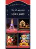Outdoor Waterproof LED 3D Prancing Reindeer Christmas Light