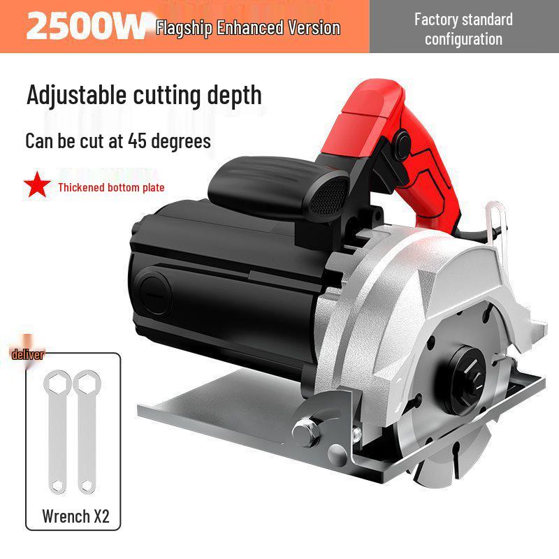 Multifunctional Handheld Electric Cutting Saw for Marble, Stone, Tile, and Wood
