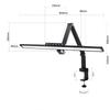 UOSU LED Clamp Desk Lamp for Computers and Study