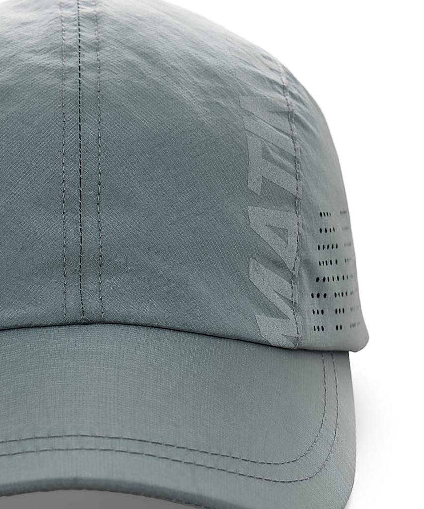 Mattengkim Mesh Logo Sporty Cap In Gray