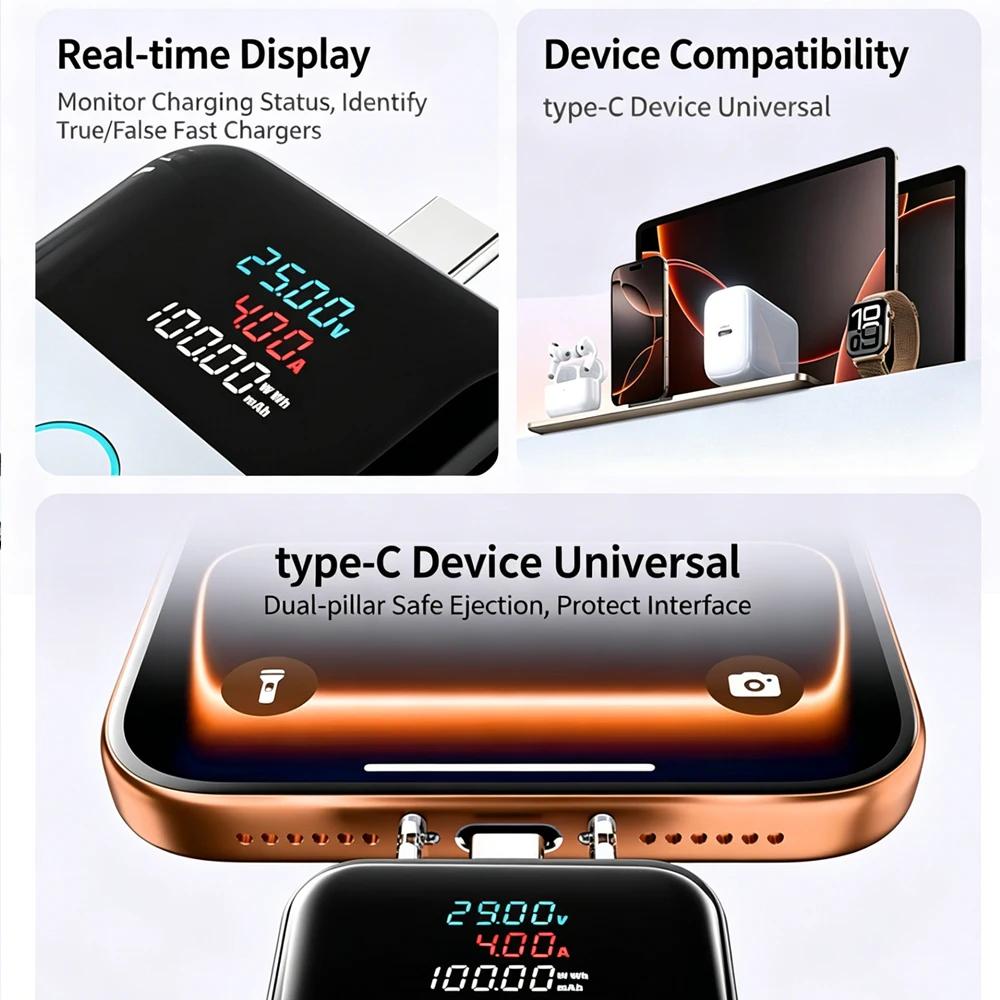 140W Full Charge Auto Disconnect Charging Separator Real-time Power-off Detector Battery Protection Charger Adapter