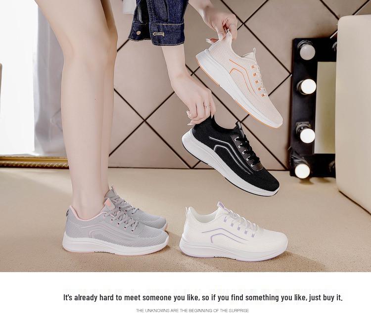 2026 Autumn Women's Lightweight Breathable Casual Low-Top Running Shoes