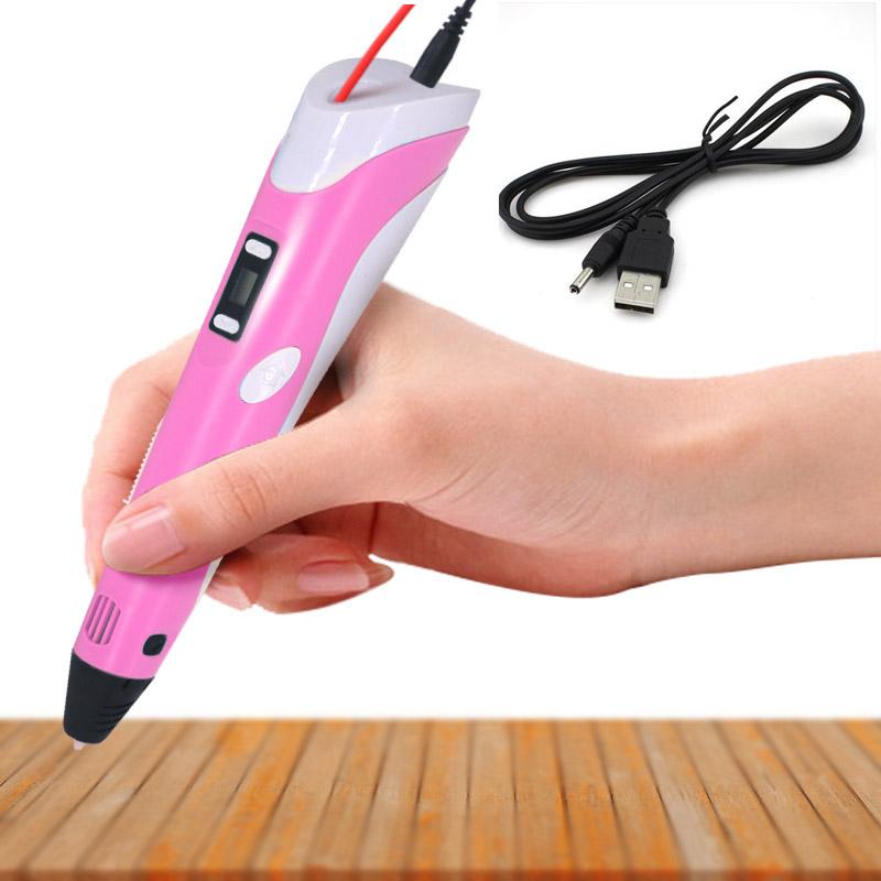 Rp100b 3D Pen For KIDS, 3D Drawing Printing Pen with LCD Screen Compatible,Toys for Kids Birthday Gift