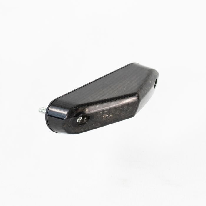 Moto Fanale posteriore LED + luci di stop continue Lumitecs TX32 grigio fumé