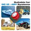 Integrated Emergency Cut Off Switches Accessory for Battery Posts Brass Terminals Connectors Prevents Loose Contacts