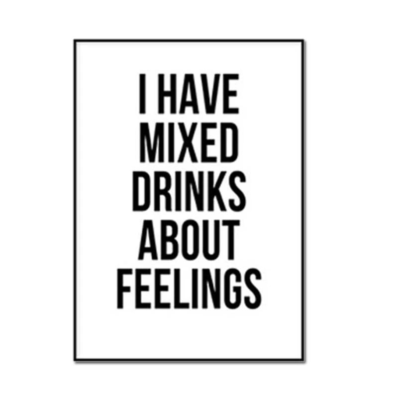 Nordic Style Motivational Quote Text Letters Print Art Canvas Poster for Living Room Decoration Home Wall Decor Picture