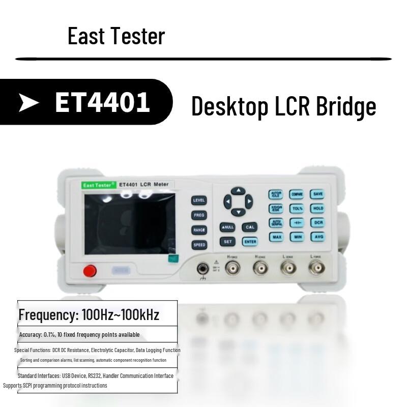 Zhongchuang ET4401 Benchtop Digital LCR Meter (CN version)