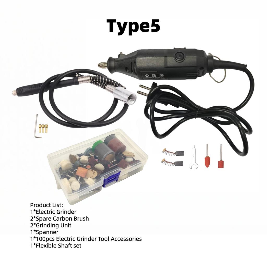 Electric Mini Grinder Set for Sanding,Polishing,Engraving,Cutting,Drilling Multi DIY Drill Rotary Grinder Set