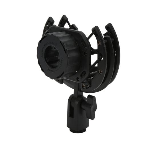 Microphone Holder, Suspension Holder, Microphone Shockproof Bracket, Microphone Shock Mount, Condenser Microphone Holder, Anti-Vibration, Adjustable A