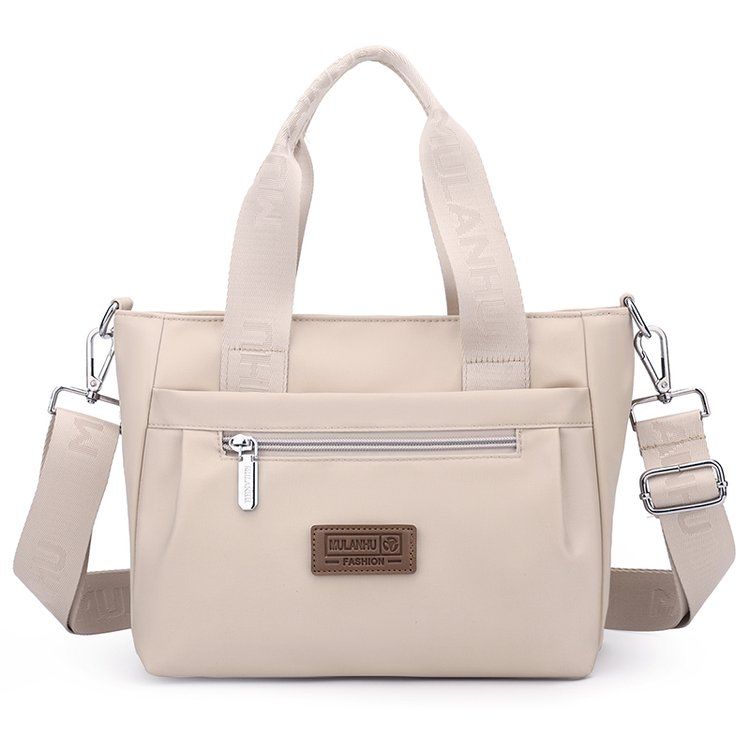 Nieuwe Dames Schoudertas Crossbodytas Gemaakt van Nylon Canvas Grote Capaciteit Lichtgewicht Handtas Meerlaagse Draagtas