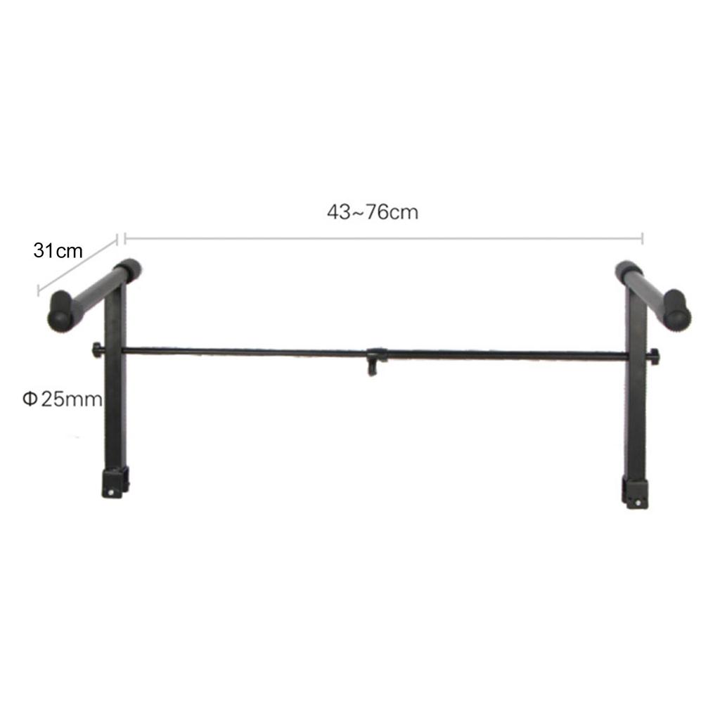 Adjustable Musical Keyboard Stand Heightening Electronic Piano for Instrument