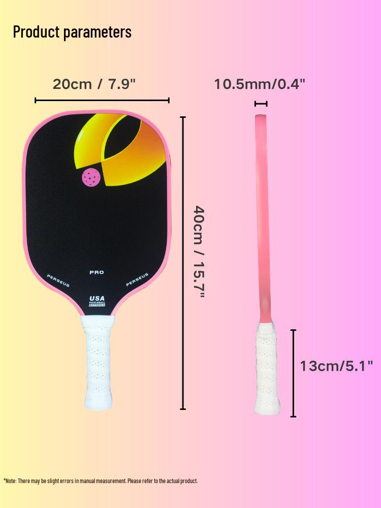 Personalized Carbon Fiber Pickleball Paddle Set - Hot Seller for Casual Recreation