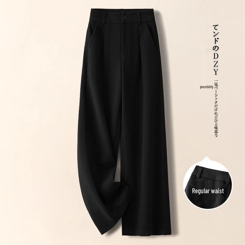 

Женские брюки-кюлоты премиум-класса кофейного цвета - Осень/Зима 2025, повседневный укороченный стиль 31/3XL