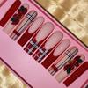 Thick and Hard Artificial Fingernails Square and Long Manicure False Nails with Glue Stickers  Press on Nails