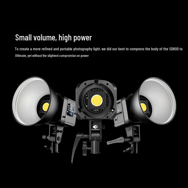 GVM SD80 Series Portable LED Video Light