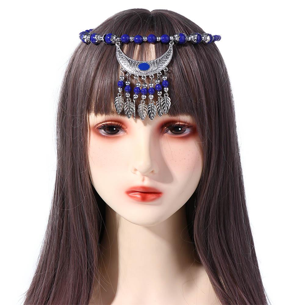 Hairdress Headband Fringed Chain Women Necklace Eyebrow Pendant Forehead Chain Fashion Jewelry