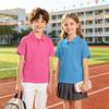 Kids Quick Dry Shirt with Collar, Short Sleeve Sports T-Shirt for Boys and Girls