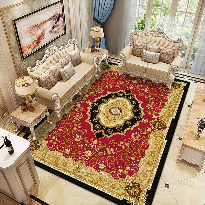 Persian Carpet Living Room Bedroom Home Sofa Tea Table Floor Mat Bedside Mat