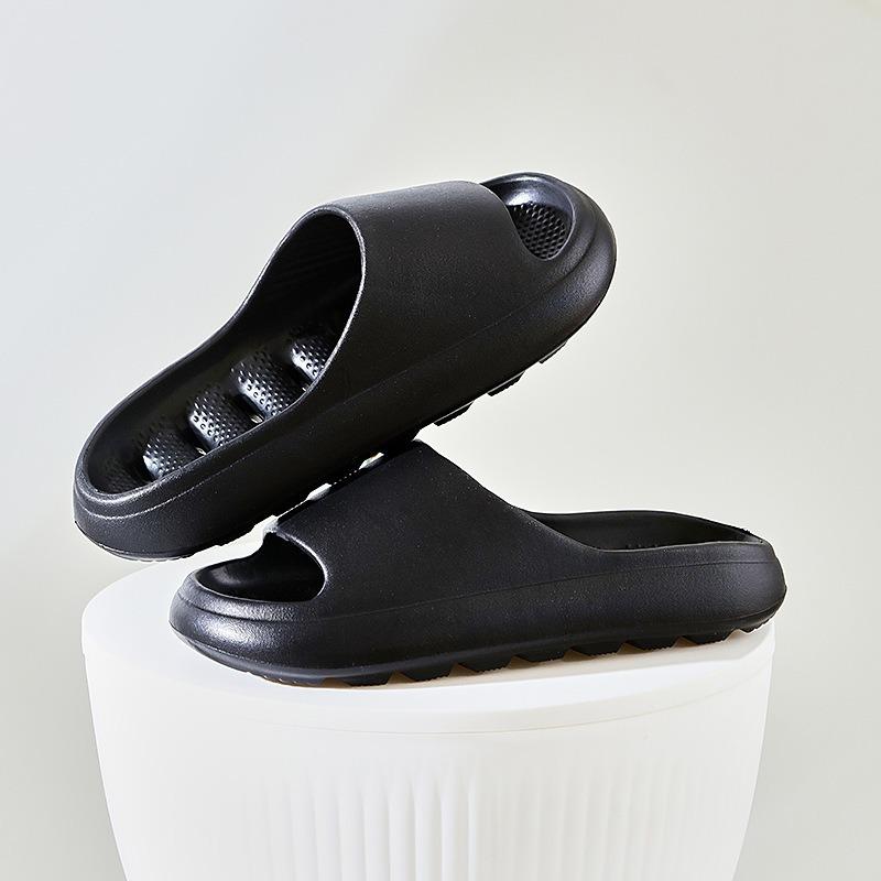 Herren Hausschuhe Plateau Hohlsohle Schnelltrocknende Sandalen Sommer Badezimmer Superleichte Weiche Rutschfeste Hausschuhe für Damen Pantuflas