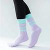 Yoga Socks Professional Non-slip Breathable Mid-tube Pilates Sock Ladies Cotton Gym Fitness Silicone Indoor Floor Socks