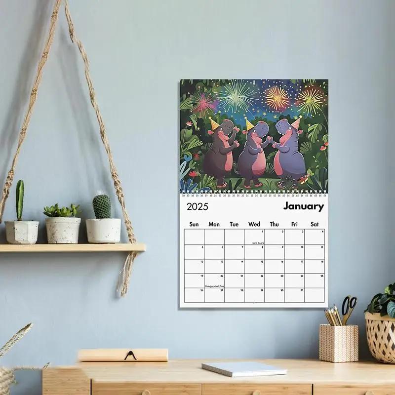 Рождественский календарь с бегемотами 2025 года — фото 7