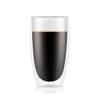 BODUM PAVINA Double-Walled Glasses, 450ml, Set of 2, Insulates Hot or Cold Drinks, Double-Walled, Heat-Resistant, Microwave, Oven, Dishwasher, and Fre