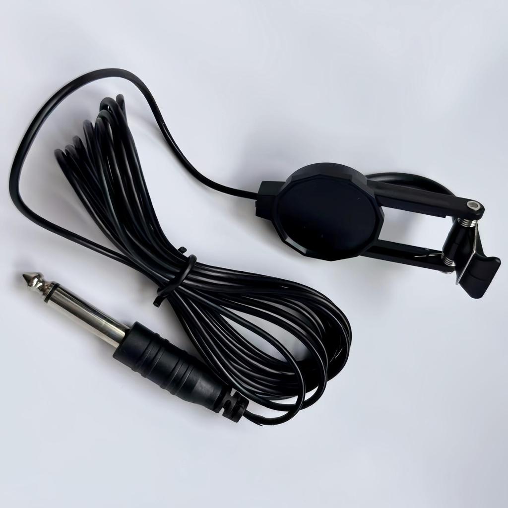 Portable Clip-On Violin and Ukulele Pickup for No-Hole Soundhole Instruments