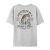 Fisher of Unisex Vintage Fashion Streetwear Tops Women Back Print Christian Bible Verse TShirt Unisex Jesus Religious Tshirts Gift