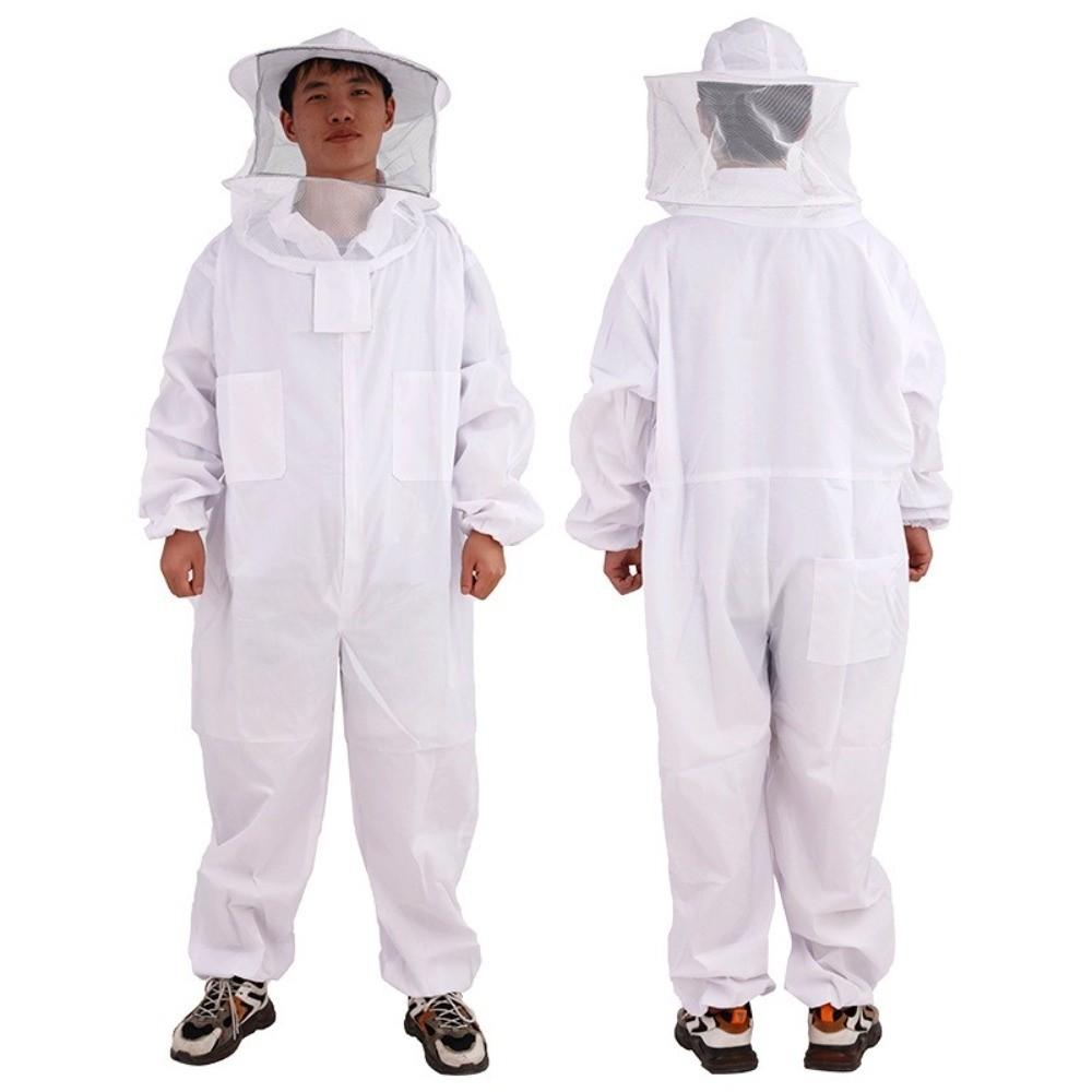 Professional Beekeeping Suit Jumpsuit Anti-Bee Bee Repellent Clothing  Beekeeping Equipment