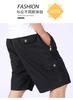 Cotton Workwear Summer Breathable Casual Non-Fading Loose Men's Shorts