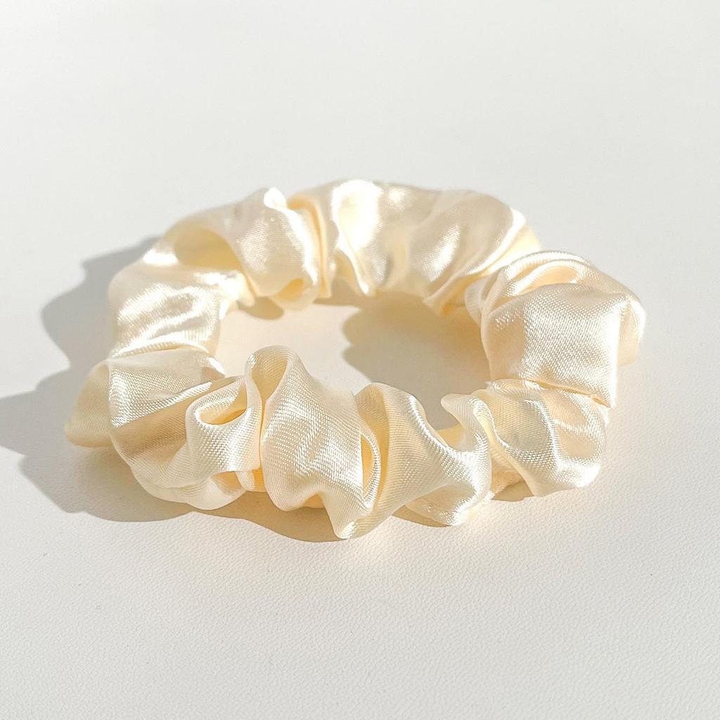 Women's Satin Feel Elegant Hair Tie - Simple Bun Accessory