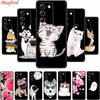 Phone Case For OPPO A5 5G Case 2025 6.67" Black Silicone Soft TPU Coque For OPPO A5 4G Back Cover Case A 5 Shockproof Cartoon