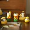 Animal Shapes Japan Zakka Animal Model Resin Grapefruit Cat Model Miniature Decoration  Living Room