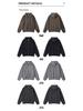 High Street Men's Retro Patchwork Hoodie - Pure Cotton Heavyweight 420G Loose Fit Zipper Jacket