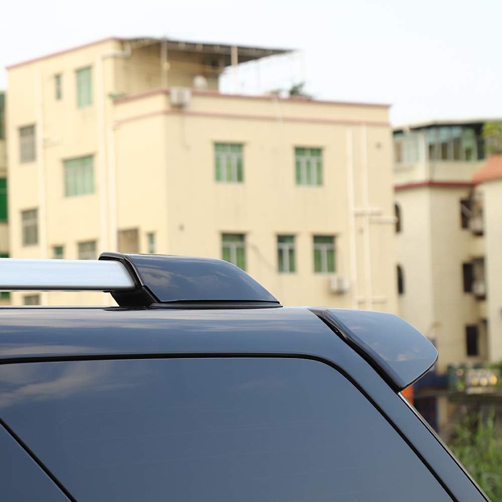 JeCar Roof Rails Rack End Cap Protection Cover Shell Roof Rails Rack Leg Cover End Cap Protection Cover Shell 4Runner Accessories for Toyota 4Runner