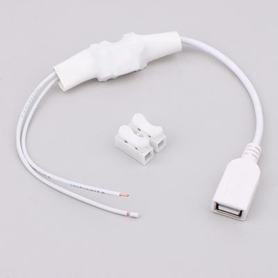 Vahelduvvoolu 220V kuni alalisvoolu 5V/1A 5W valge WiFi-kaamera Diy Monitorn naissoost USB-adapter