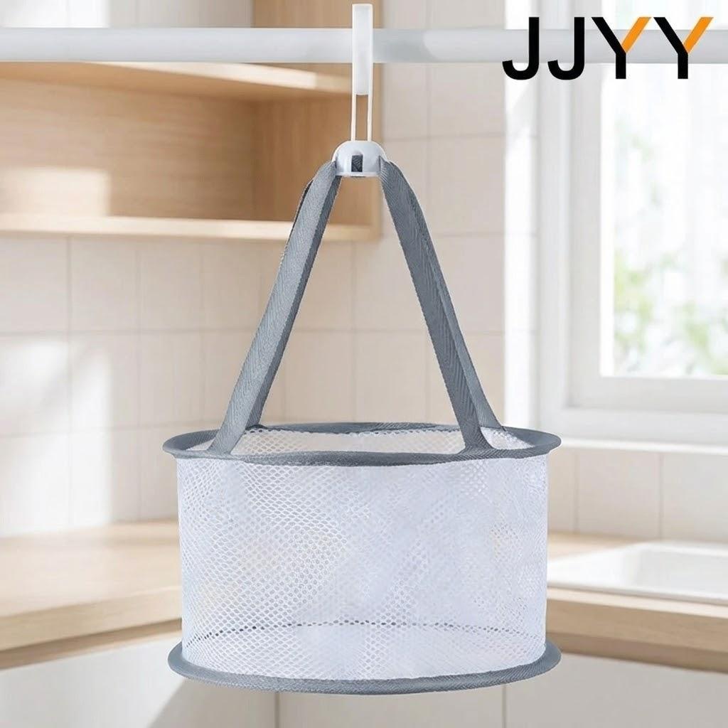 

Beauty Egg Makeup Brush Drying Net Pocket Tool Basket Drying Rack Clothes Storage Organizer Utility Bag for Home Use сірий