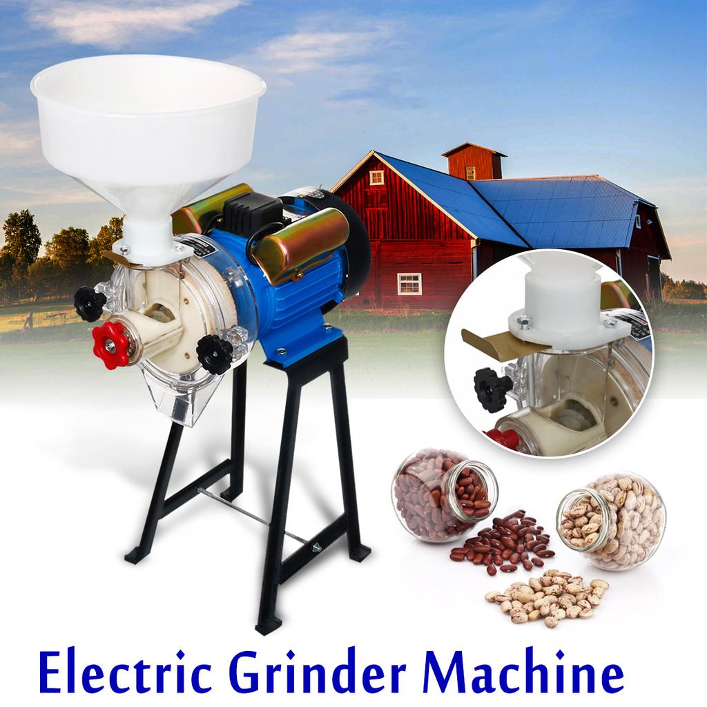 Buy 220V 2.2KW Electric Grinder Machine Grain Coffee Wheat Feed Mill
