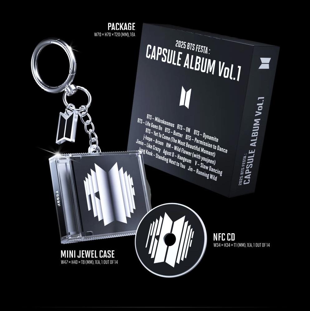 PRE-ORDER BTS - 2025 BTS FESTA : CAPSULE ALBUM Vol.1 POB