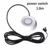 Computer Desktop Switch 1.8M LED Lights PC Motherboard External Start Power On/Off Button Extension Cable For Home Office