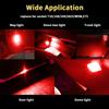 2PCS T10 W5W LED Bulbs High Power Canbus 3030 15SMD Interior Reading LightsTurn Side Auto Wedge Lights Yellow White 6000K 12V