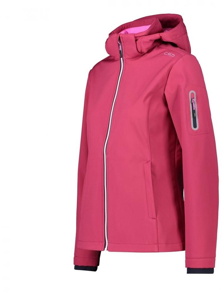 CMP Softshell Jacket Zip Hood Women (39A5006) Sangria