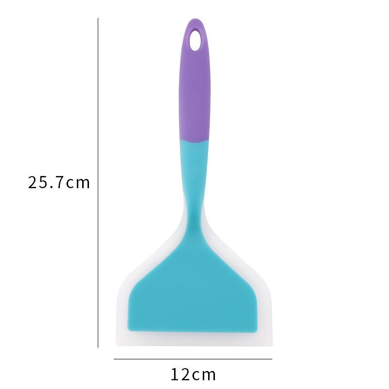 High-Temperature Resistant Silicone Spatula for Non-Stick Pans and Pancakes - Ideal for Tamagoyaki.