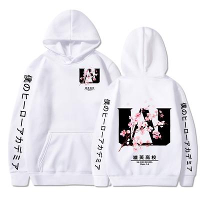 Anime My Hero Academia Bluzy UA High School Boku No Hero Academia Bluzy Przytulne Topy Swetry Grafika Logo Dres