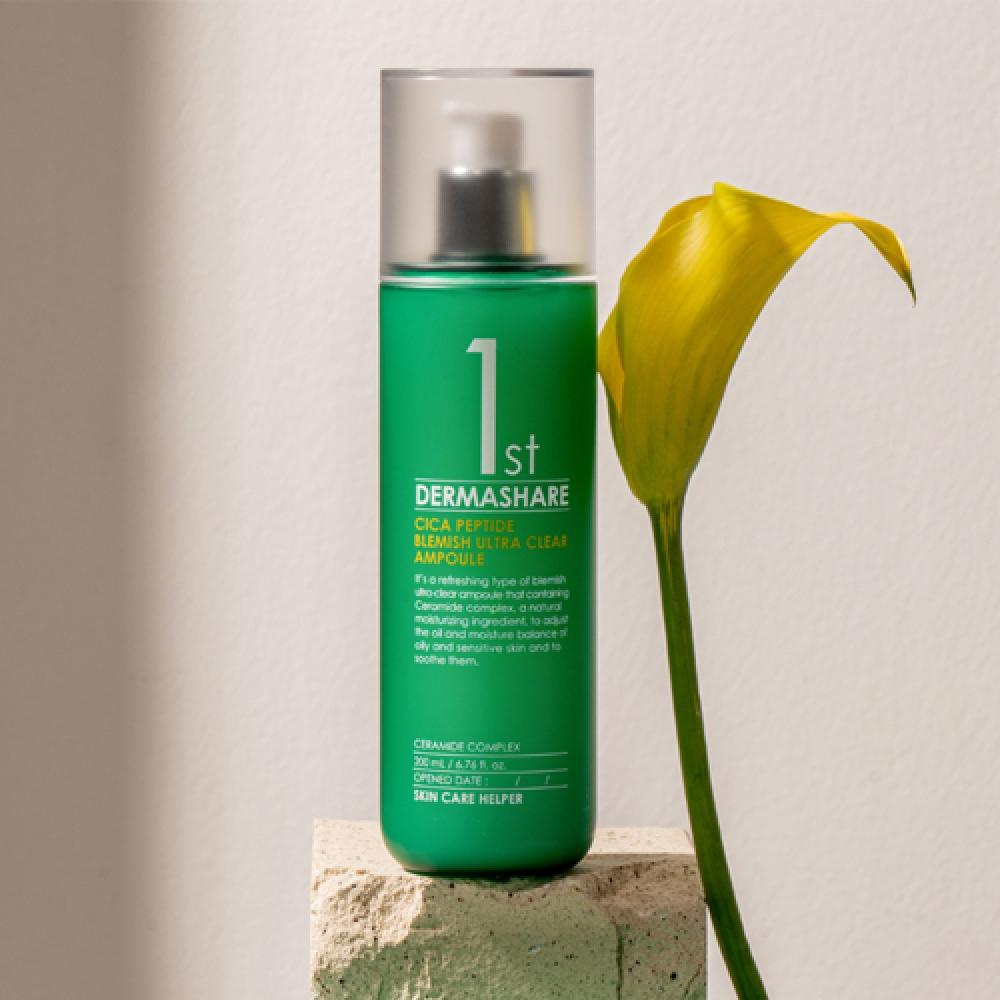 Dermashare First Cica Peptide Blemish Ultra Clear Ampoule 200ml Blemish ampoules