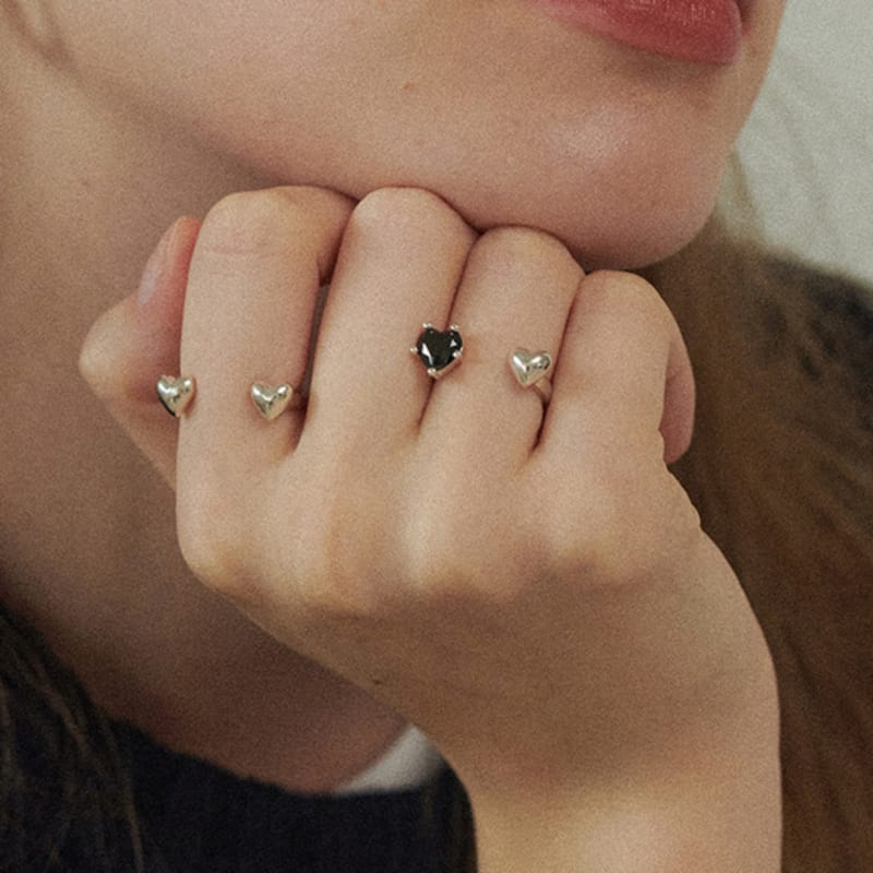 PICOMENT #006 Heart Open Ring