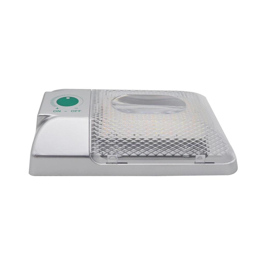 RV LED Ceiling Light, 90 LED 1600LM Dimmable Touch Control 6000 6500K White Light IP50 with ON OFF for RV Trailer Boat