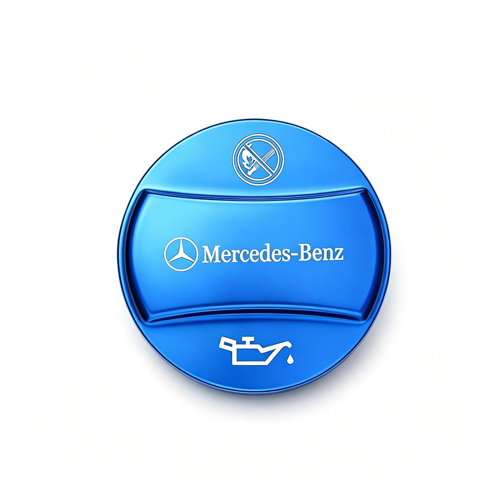 LXT3   Car Metal Fuel Oil Water Tank Cap Decor Covers Accessories For Mercedes-Benz GLC X253 X254 C-Class W205 W206 A-Class W177 GLA